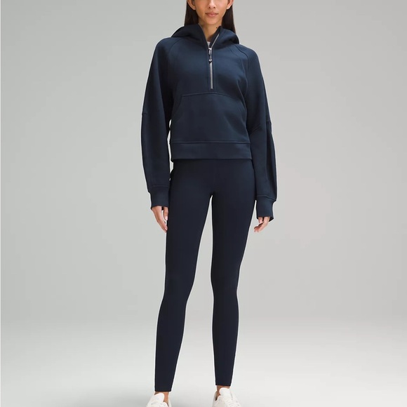 Lululemon Navy High-Waisted Leggings - Picture 4 of 11